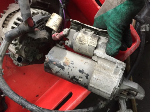 Mercedes w221 w164 5,5 v8 стартер1 - фото