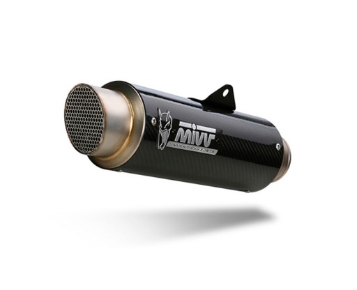 Mivv gp pro black kawasaki z650 17| выпуск, выхлоп глушитель1 - фото