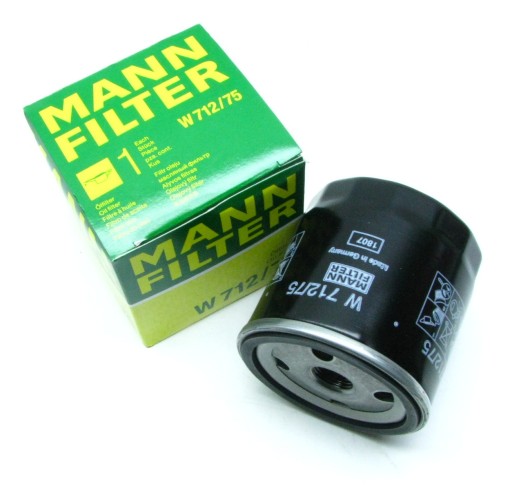 Mann-filter в 712/75 фильтр масла, маслом1 - фото