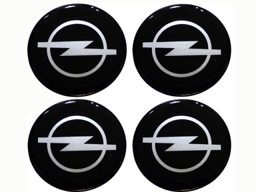 Opel 60mm emblematy наклейки на колпаки алюминиевые, алюминиевое  диски1 - фото