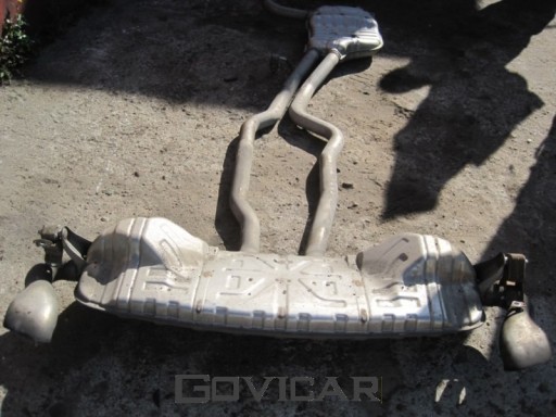 Комплектный выпуск, выхлоп глушитель vw touareg v10 5.0 tdi 11 - фото