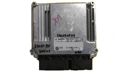 Ecu bmw x1 0281016110 dde8506438-01 дописать1 - фото