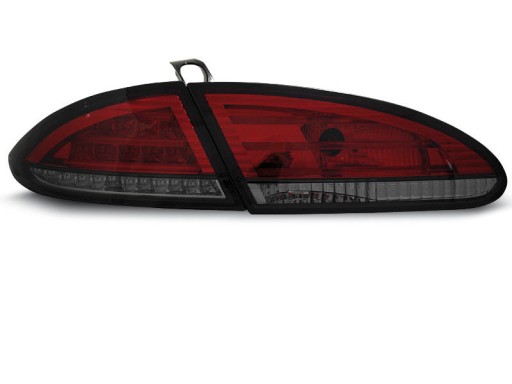 Фары seat leon 2005-09 led red smoke супер hit!1 - фото