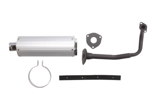 Глушитель макет, системы выхлопного aluminum gy6 501 - фото