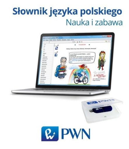 Slovník poľského jazyka PWN. Učenie a zábava - flash disk