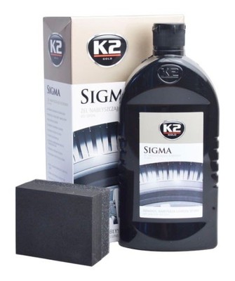 K2 SIGMA TIRE CARE GEL 500ML 24H COURIER