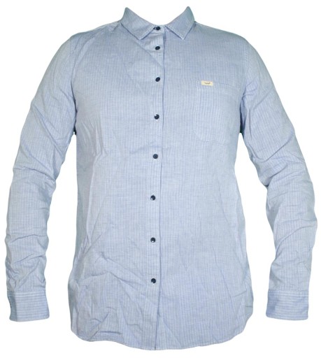 LEE pánska košeľa BLUE l/s ONE POCKET SHIRT _ S 36