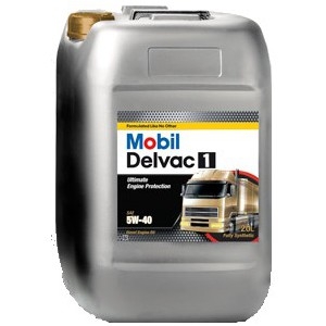 Моторное масло Mobil Delvac 1 5W40 SJ/CF 20L E7/E4