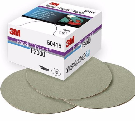 3M Mikroabrazivní kotouč TRIZACT P3000 75 mm na suchý zip