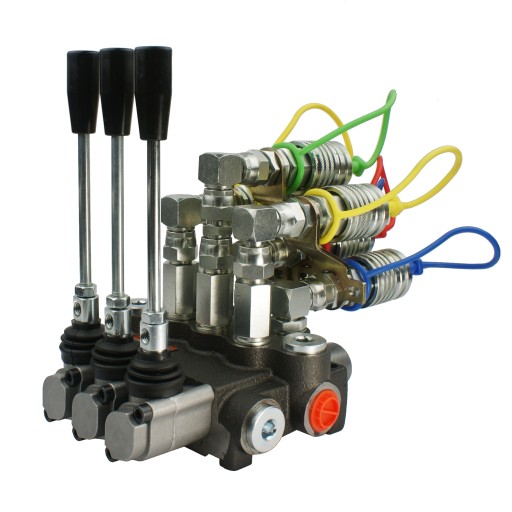 A.1.10.00.034 - ГІДРАВЛІЧНИЙ РОЗДІЛЬНИК 3 СЕКЦІЙ + ЕВРОРАЗЪЕМЫ