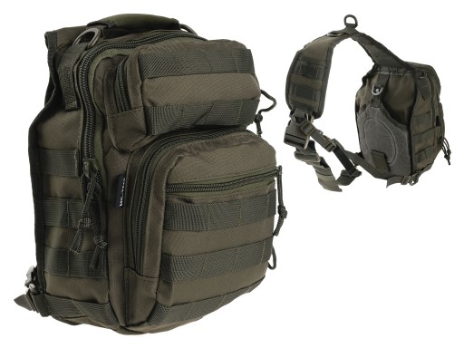 Військовий рюкзак Mil-Tec One Strap Assault до 20 л відтінків зеленого