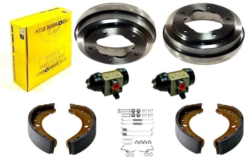 Барабаны челюсти Ford TRANSIT 1986-1991 короткие 80-120