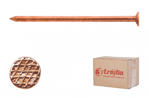 Hřebíky stavební MĚDĚNÁ střecha 1.8 x 35 - 1KG