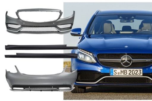 BKME205 - Комплект кузова MERCEDES W205 look AMG C63 14-18