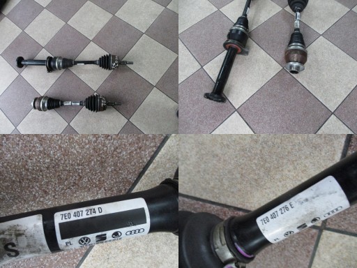 semi-axis front left VW T6 7E0 2,0TDI 7E0407274D