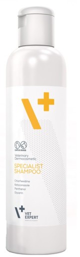 Šampón pre mačky, pre psa Vet Expert 250 ml