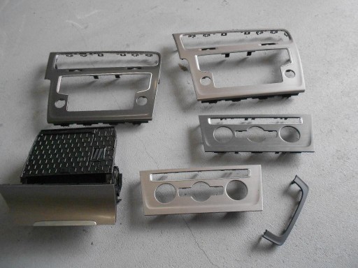 VW GOLF 7 VII ДЕКОР РАМКА ВЕНТИЛЯЦИОННОЕ ОТВЕРСТИЕ ПЕПЕЛЬНИЦА