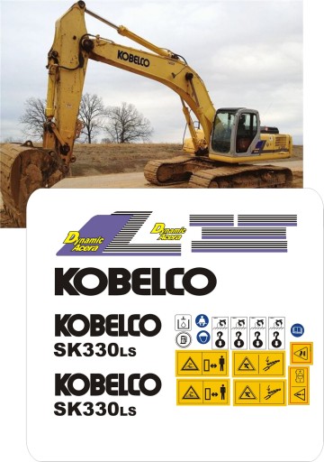 Kobelco SK 330 LS наклейки наклейка