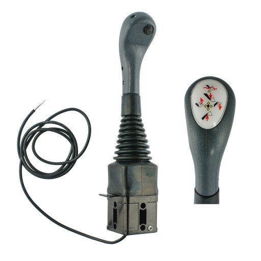 1.15.00.001 - ДЖОЙСТИК ДЛЯ ШАРИКОВ 1 КНОПКА ТУР ИТАЛЬЯНСКИЙ INDEMAR