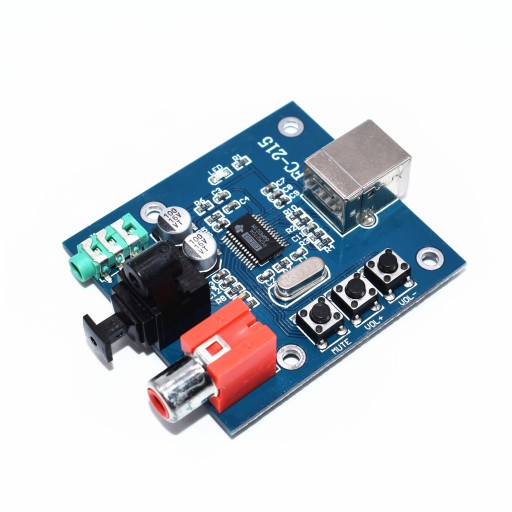 USB DAC PCM2704, COAXIAL, OPTICAL, + KABEL USB !