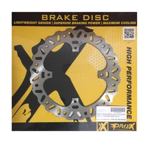 37.BD21202 - ГАЛЬМІВНИЙ ДИСК ЗАДНІЙ HONDA CR CRF 250 CRF 450 R X