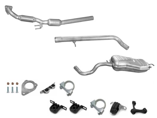 SEAT LEON 1.9 TDi (1998-2006) выхлопная система