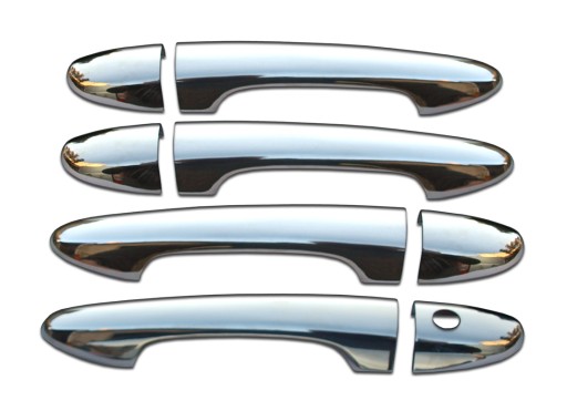 MAZDA CX-3 накладки на дверні ручки хром сталь Тюнінг