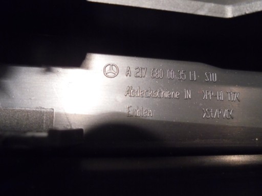 IDEALNA cap moulding of the threshold left MERCEDES W217 1