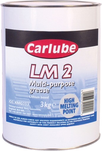 Carlube Багатоцільова літієва змазка LM2 3 кг