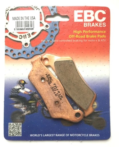 FA181R - КОЛОДКИ ПЕРЕДНИЕ YAMAHA YZF-125 TT 600 XT 660 С TENERE