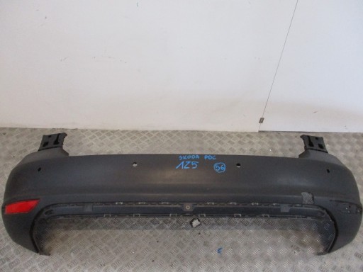 bumper SKODA 1Z5 PDC unprotected rear part