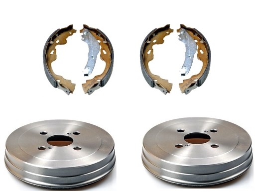 Барабани щелепи TOYOTA YARIS я - версія Франції