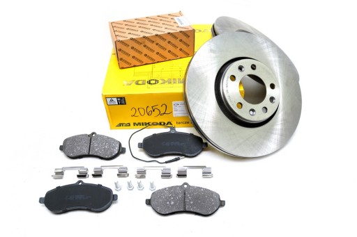 Диски 304мм колодки передние Citroen C5 3 2008-2017r