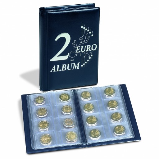 ALBUM VRECKOVÝ NA MINCE 2 EURO ROUTE LEUCHTTURM