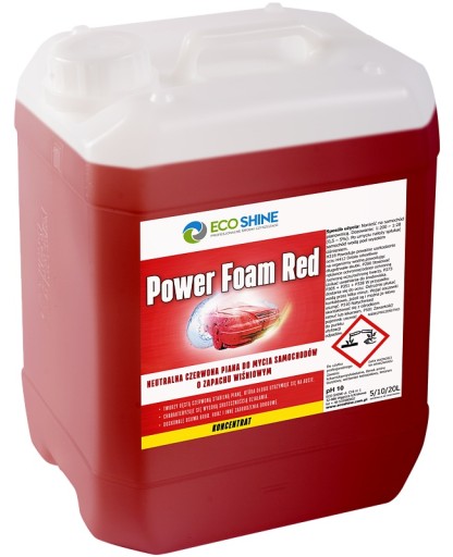 POWER Foam RED 5L активна піна найпотужніша