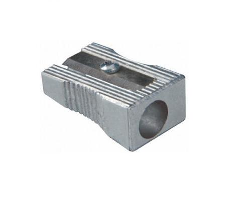 Ручна, одинарна точилка Кум Відтінки сірого і сріблястого