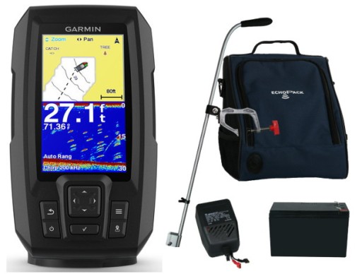 Fishfinder s GPS Garmin Striker Plus 4 Set