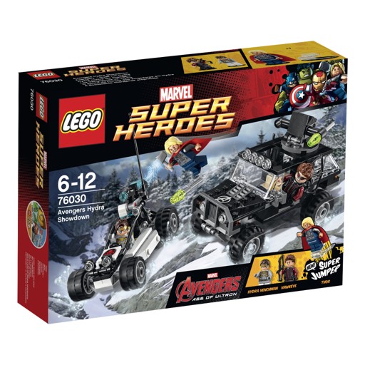 Zdjęcie oferty: Klocki LEGO 76030 Super Heroes Avengersi pogoń za Hydrą 76030 + GRATIS