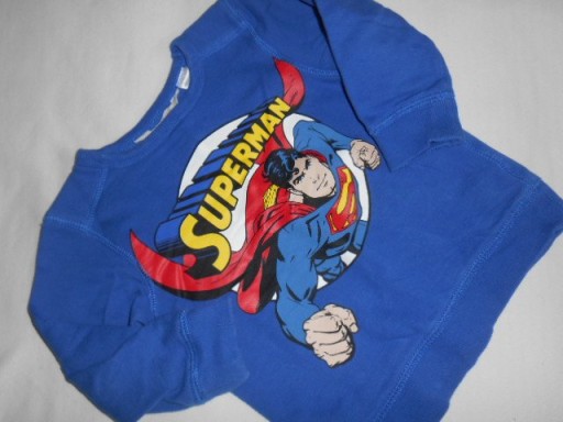 Zdjęcie oferty: H&M SUPERMAN SUPER BLUZA 86/92