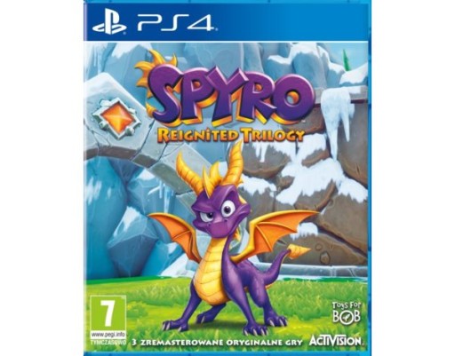 Zdjęcie oferty: Spyro Reignited Trilogy PL PS4