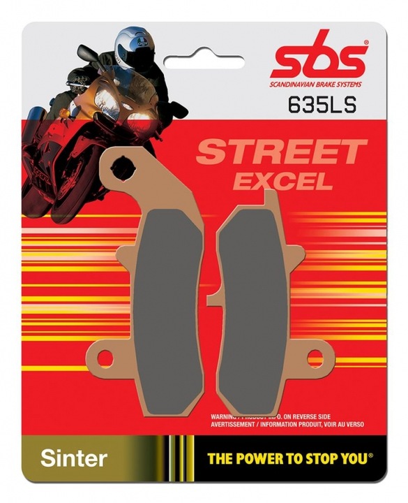 PADS SBS 635LS SUZUKI DR 650 90-95 photo 3 - milautoparts-fr.ukrlive.com