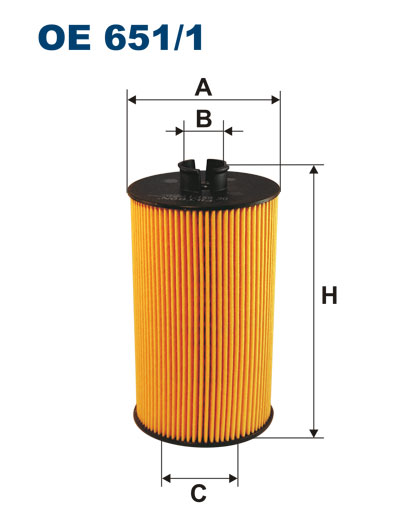 FILTER OILS FILTRON OE651/1 MERCEDES VARIO photo 2 - milautoparts-fr.ukrlive.com