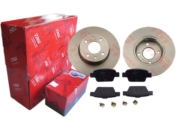 DISQUES + SABOTS DE FREIN DTE TRW ARRIÈRE ALFA ROMEO MITO photo 1 - milautoparts-fr.ukrlive.com