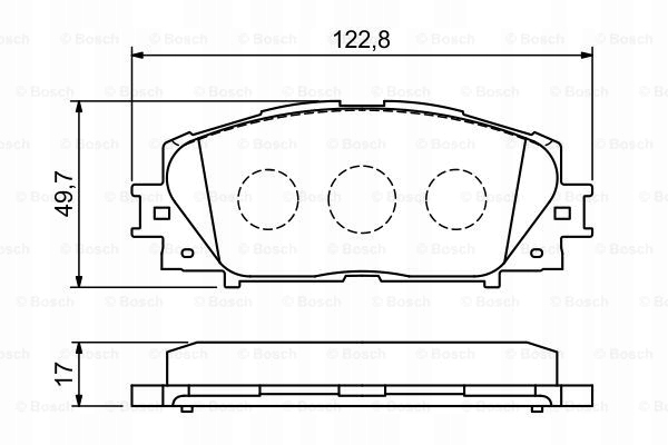 SET PADS BRAKE BOSCH 0 986 494 198 photo 5 - milautoparts-fr.ukrlive.com