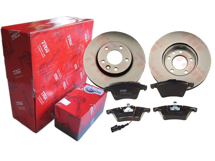 DISQUES + SABOTS DE FREIN TRW AVANT VW TRANSPORTER T5 KOLA16 photo 1 - milautoparts-fr.ukrlive.com