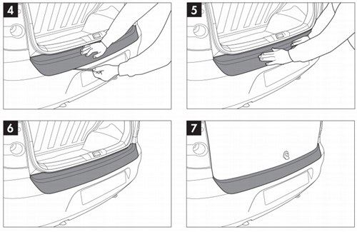 FACING, PANEL PROTECTIVE ON BUMPER VW T-CROSS 19- photo 5 - milautoparts-fr.ukrlive.com