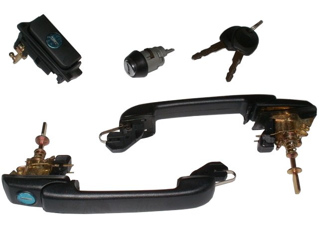 SET LOCKS DOOR IGNITION LOCK LININGS VW GOLF III 3 photo 1 - milautoparts-fr.ukrlive.com