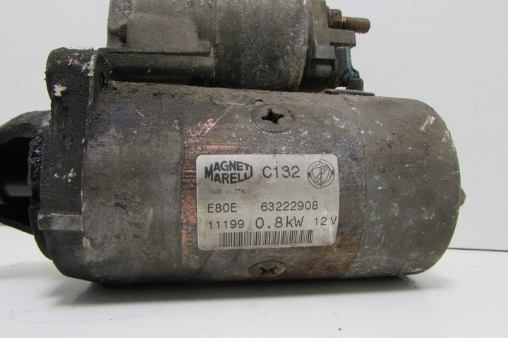 FIAT SEICENTO STARTER E80E 63222908 photo 3 - milautoparts-fr.ukrlive.com