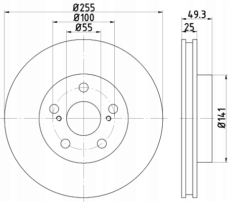 DISCS PADS TEXTAR FRONT - TOYOTA PRIUS photo 2 - milautoparts-fr.ukrlive.com