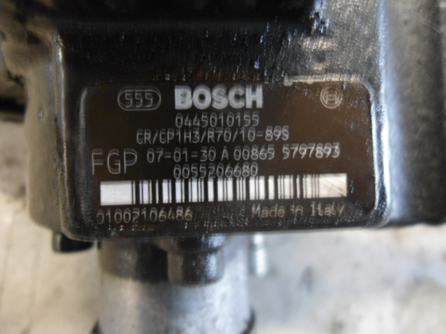 OPEL VECTRA ZAFIRA 1.9 PUMP HIGH PRESSURE FUEL PUMP 0445010155 photo 1 - milautoparts-fr.ukrlive.com